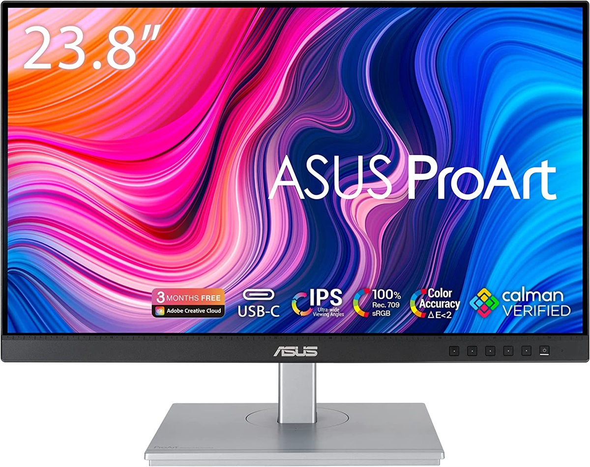 ASUS ProArt Display PA247CV Professional Monitor – 23.8-inch, IPS, Full HD (1920 x 1080)