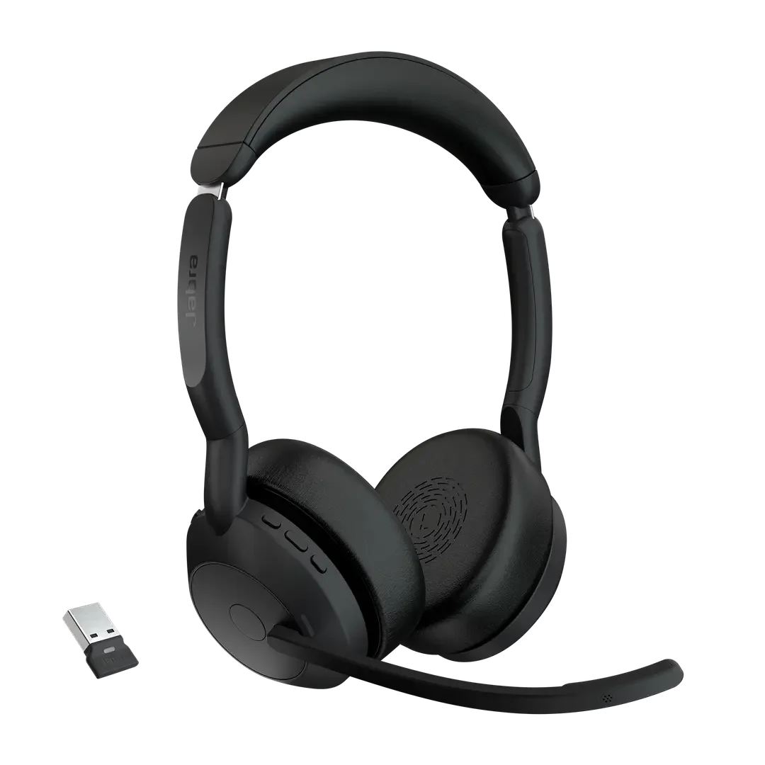 Jabra Evolve2 55 Wireless Bluetooth ANC Headset 