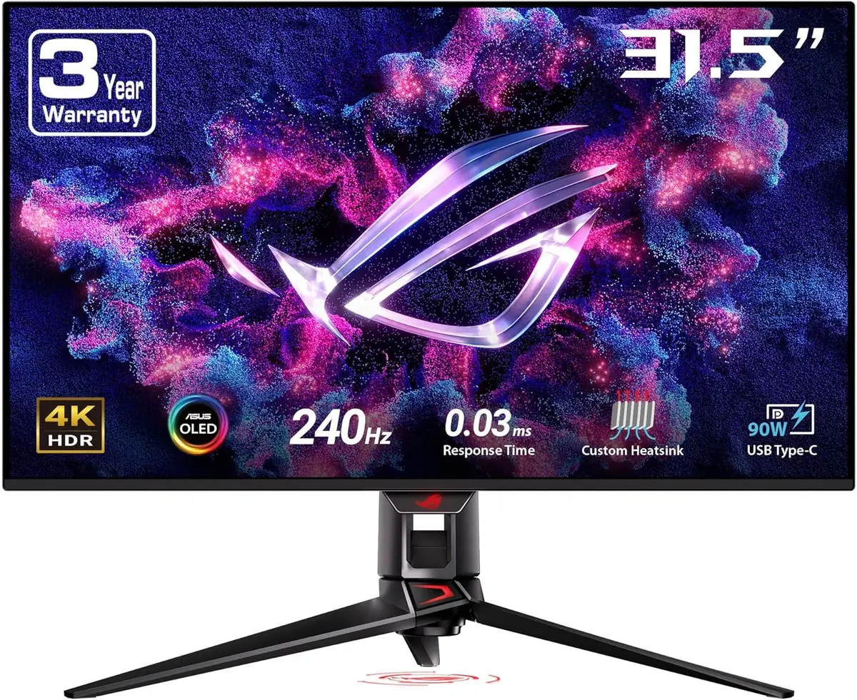 ASUS ROG Swift PG32UCDM 32" 4K 240Hz QD-OLED Gaming Monitor