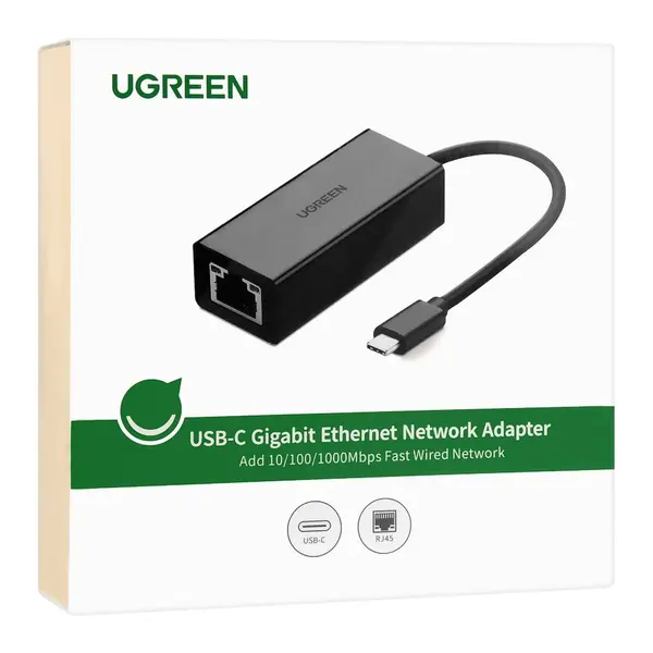 UGREEN 50307 USB-C to Gigabit Ethernet Adapter