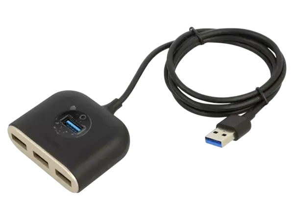 Baseus 4-in-1 USB Hub – 1× USB 3.0 + 3× USB 2.0 (CAHUB-AY01)