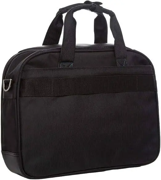 American Tourister Merit Briefcase Bag Black | 14.6" Laptop Compartment | Water Resistant