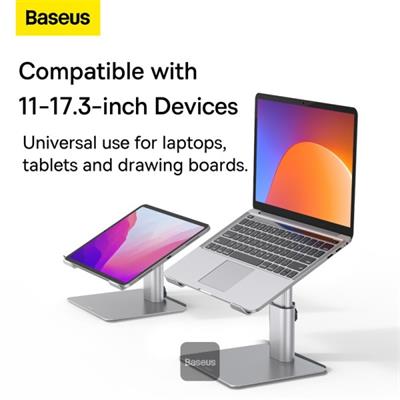 Baseus Metal Adjustable Laptop Stand Compatible With 11 To 17.3 Inches