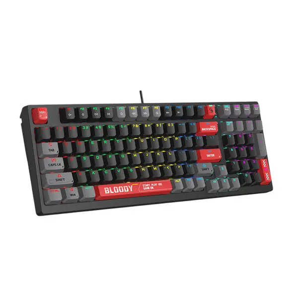 Bloody S98 BLMS Mechanical RGB Gaming Keyboard 98-Key 1000Hz