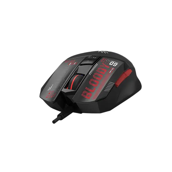 Bloody W60 Max Mini 12000 CPI RGB Gaming Mouse | 83g Honeycomb Shell