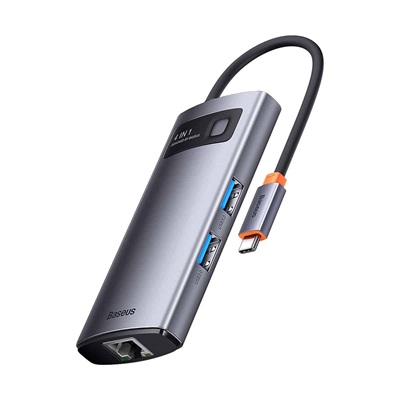 Baseus Metal Gleam Series 4 in 1 Multifunctional Type-c Hub