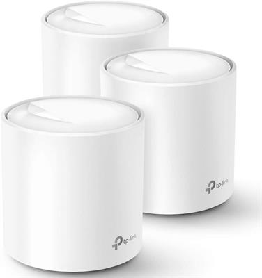 TP-Link Deco X20(3-pack) AX1800 Whole Home Mesh Wi-Fi 6 System