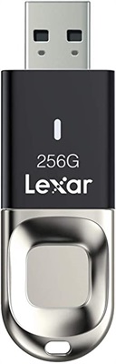 Lexar JumpDrive Fingerprint F35 256GB USB 3.0 Flash Drive