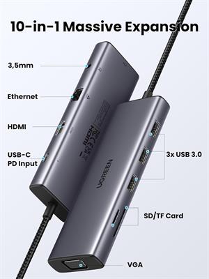 UGREEN 10-in-1 USB-C Hub Adapter 15601