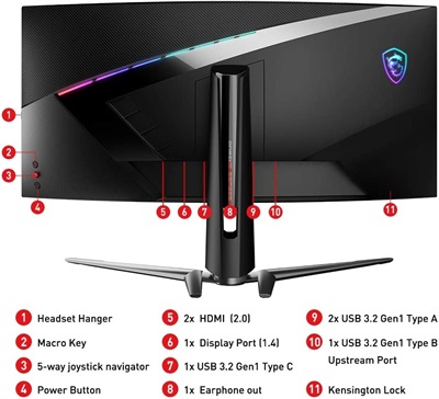 MSI MPG ARTYMIS 343CQR (34"/165Hz/4K/Curved)