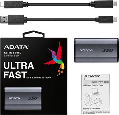 ADATA External Solid State Drive SE880