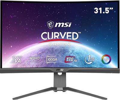 MSI MAG 325CQRF-QD 32 Inch WQHD Curved Gaming Monitor