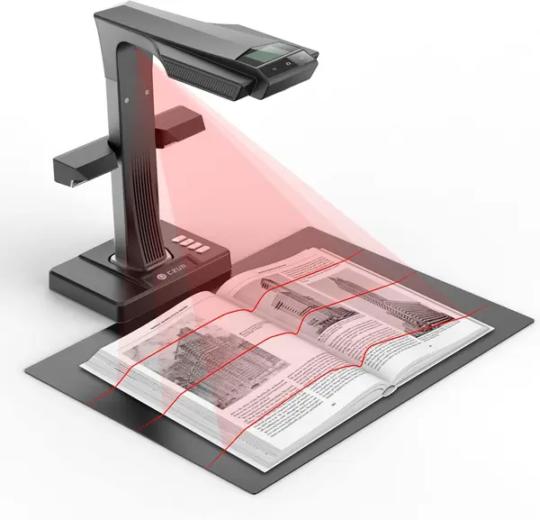 CZUR ET24 Pro 24MP A3 Book Scanner with OCR & HDMI