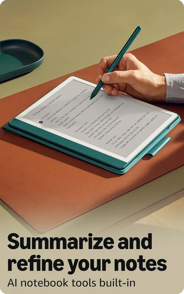 Amazon Kindle Scribe 64GB with Premium Pen – 11" 300 ppi E-Reader & Digital Notebook
