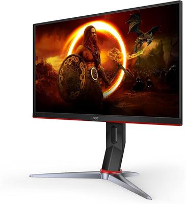 AOC Q27G2S 27" 3-Sided Frameless Gaming Monitor, (1ms MPRT, 165Hz, IPS Panel, QHD (2560 x 1440)