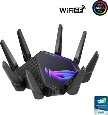 ASUS ROG Rapture GT-AXE16000 quad-band WiFi 6E (802.11ax) gaming router