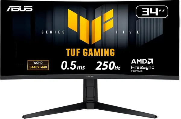 ASUS TUF Gaming VG34WQML5A 34" WQHD (3440x1440) Curved 250Hz Monitor