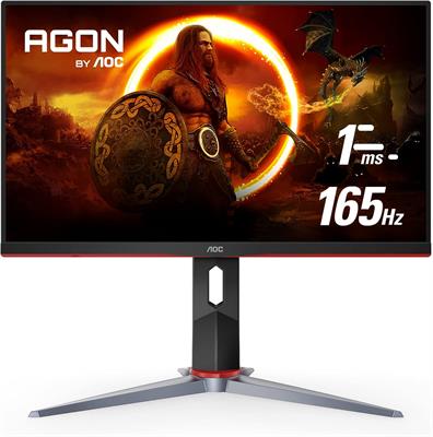 AOC Q27G2S 27" 3-Sided Frameless Gaming Monitor, (1ms MPRT, 165Hz, IPS Panel, QHD (2560 x 1440)