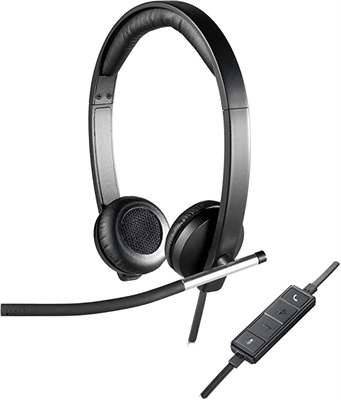 Logitech H650e Business Headset with Noise Cancelling Mic