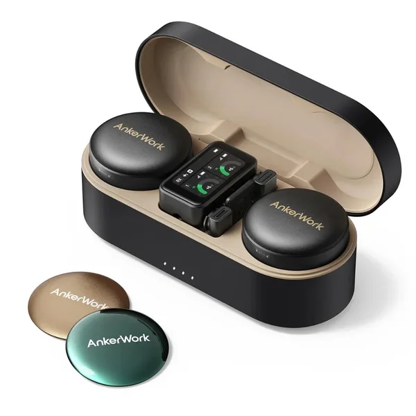 AnkerWork M650 Wireless Lavalier Microphone A3320