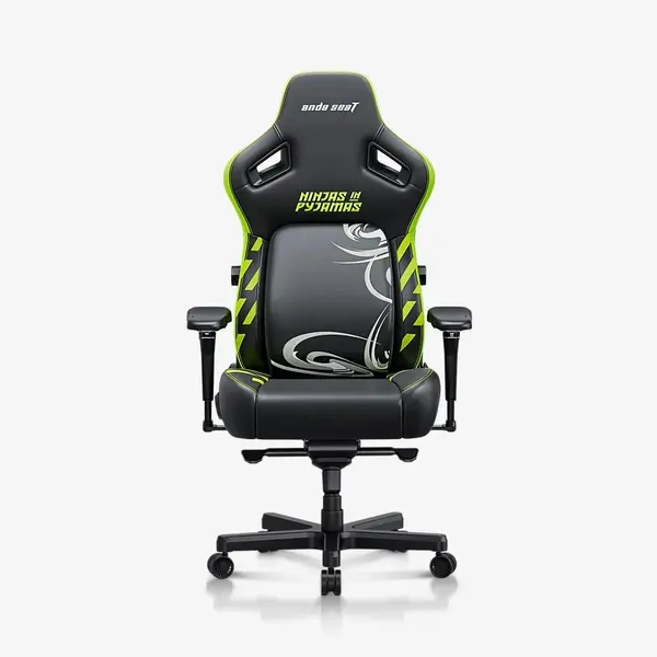Anda Seat Kaiser 4 XL NIP Edition Gaming Chair – Black & Neon Green (AD12YDDC-XLL-24-BE-PV)