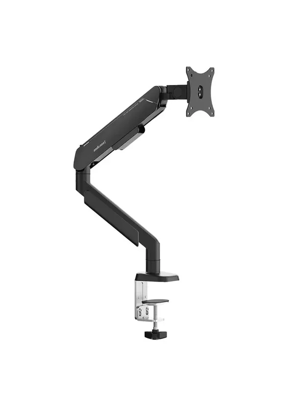 ANDA SEAT Stealth Pro II A9 Ergonomic Single Monitor Arm Silver Black (AD-W-A9-1S-BB)