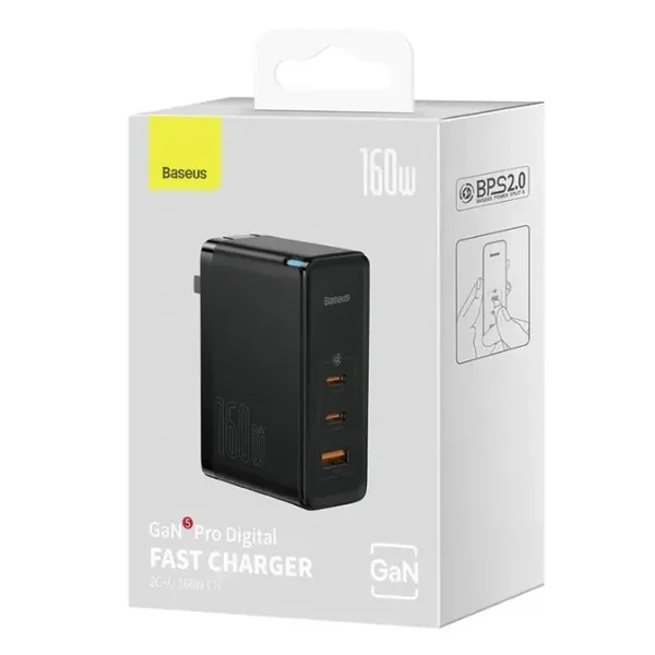 Baseus GaN5 Pro 160W Digital Fast Charger
