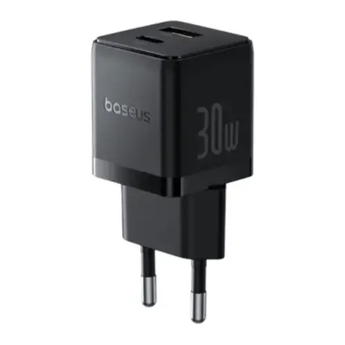 Baseus Palm 30W Fast Wall Charger P1011160A113-00 – USB + USB-C PD