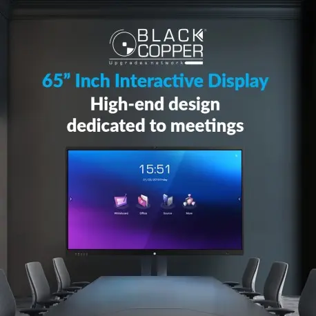 BlackCopper BCMTM65T5 65-Inch 4K UHD (3840 × 2160) Interactive Flat Panel Display