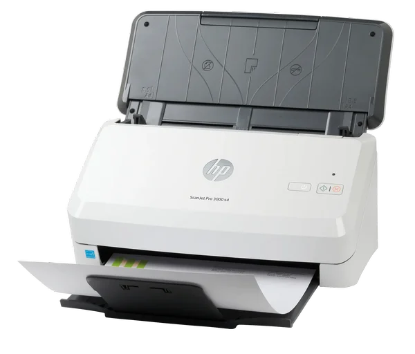 HP ScanJet Pro 3000 S4 Sheet-Feed Scanner, 50-Sheet ADF, USB 3.0