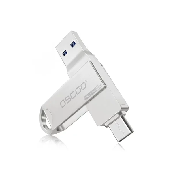 OSCOO CU002 OTG USB Flash Drive USB 3.2 Gen1 Type-C Metal USB Drive