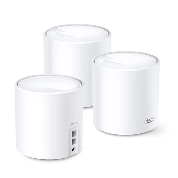 TP-Link Deco X60(3-pack)  AX5400 Whole Home Mesh Wi-Fi 6 System