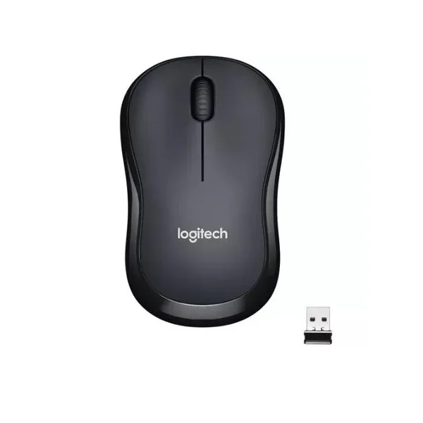Logitech M220 Silent Wireless Mouse, 2.4 GHz with USB Receiver, 1000 DPI Optical Tracking, 18-Month Battery, Ambidextrous, Compatible with PC, Mac, Laptop