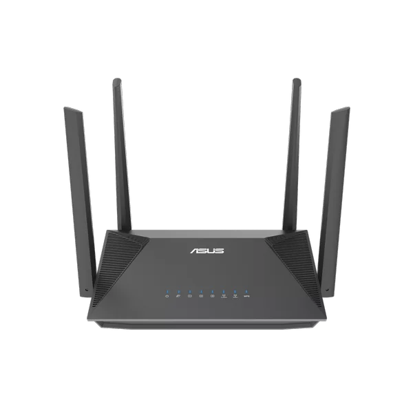 ASUS RT-AX52 (AX1800) Dual Band WiFi 6 Extendable Router, Instant Guard, Parental Control Scheduling, Built-in VPN, AiMesh Compatible 