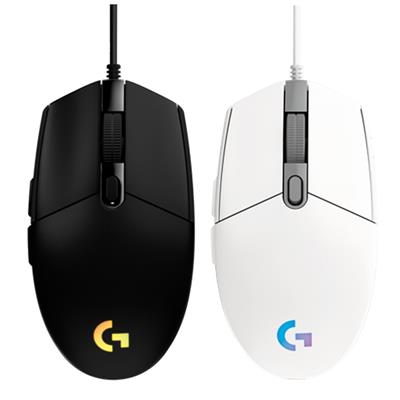  Logitech G102 LIGHTSYNC RGB 6 Button Gaming Mouse