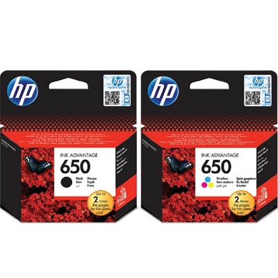 HP Ink Cartridge 650 Set