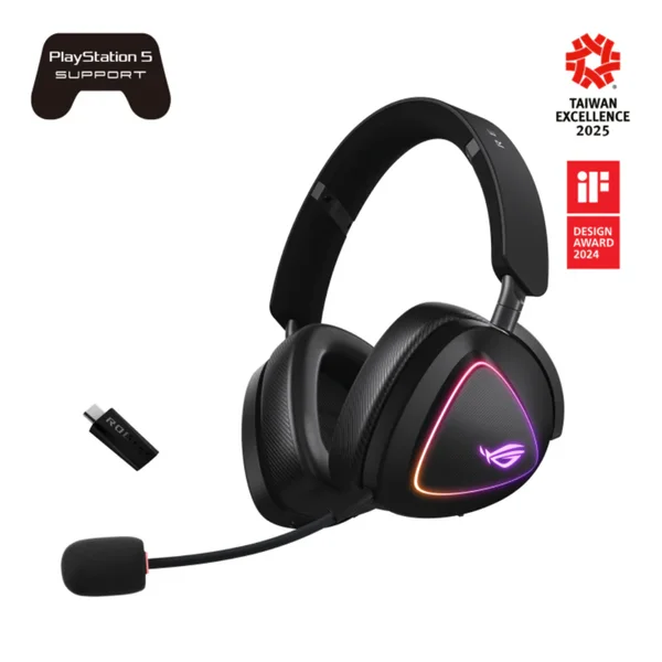 ASUS ROG Delta II A701 Tri-Mode Wireless Gaming Headset