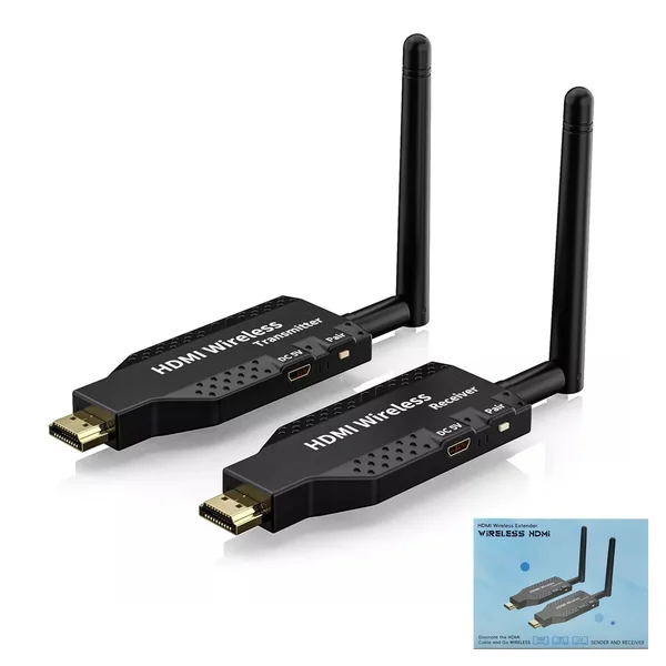 50M Wireless HDMI Extender 1080P Video Transmitter & Receiver