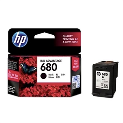 HP 680 Black Original Ink Advantage Cartridge