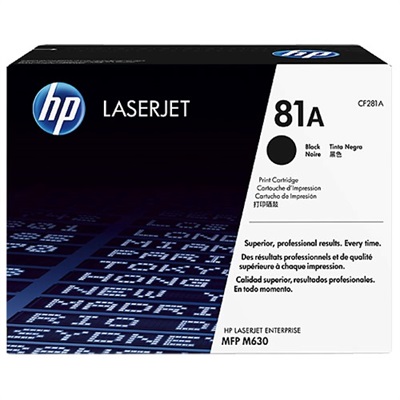 HP 81A CF281A BlackOriginal Toner