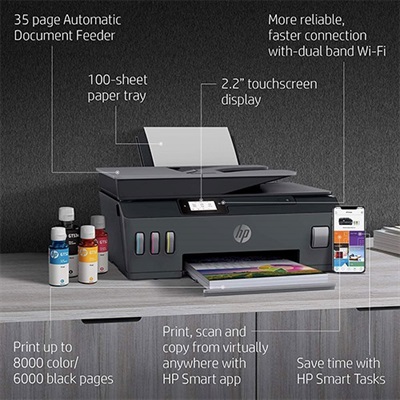 HP 530 Smart Ink Tank - All in One with ADF