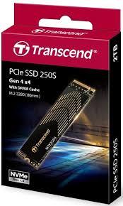 Transcend 4TB 250S NVMe PCIe Gen4 x4 M.2 2280 Internal SSD
