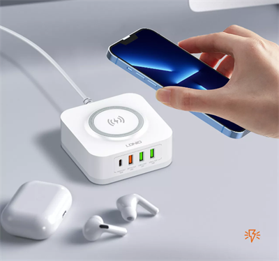 LDNIO Desktop Wireless Charging Station AW004