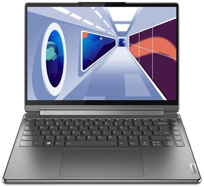 Lenovo Yoga 9i, 13th Gen Intel® Core™ i7-1360P, 16 GB LPDDR5, 512 GB SSD, Intel® Iris® Xe Graphics, 14" OLED Glare Touch, Fingerprint Reader, Windows 11, Storm Grey