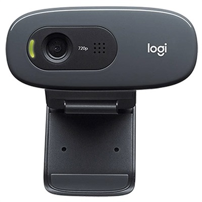 Logitech C270 HD Webcam with Noise Cancelling Mic