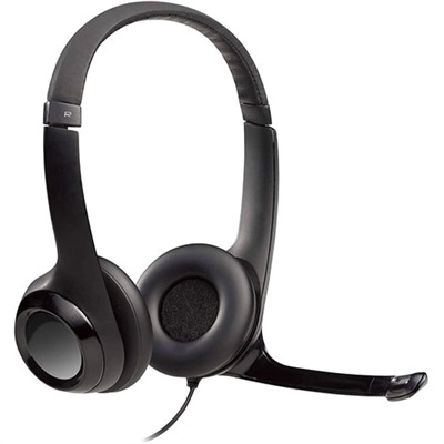 Logitech H390 USB Headphones with Mic
