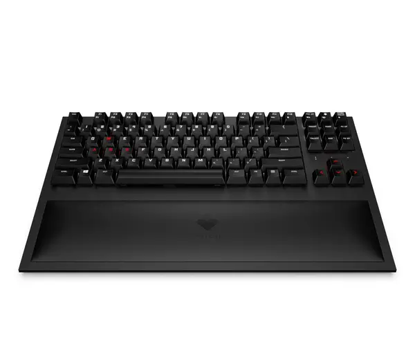 HP Omen Spacer TKL Wireless Gaming Keyboard White & Red Backlit