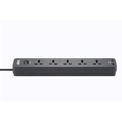 APC SurgeArrest Essential Surge Protector (PME5U2B-MS) BS1363 Plug