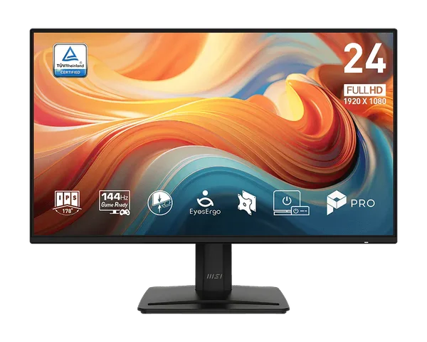 MSI PRO MP242 E14A 23.8" FHD (1920 x 1080) IPS 144Hz Adaptive-Sync Monitor