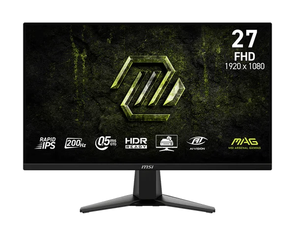 MSI MAG 275F E20 27-Inch FHD (1920 x 1080) 200Hz Rapid IPS Gaming Monitor